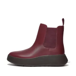 รองเท้าบูท ผู้หญิง รุ่น F-MODE LEATHER FLATFORM CHELSEA BOOTS