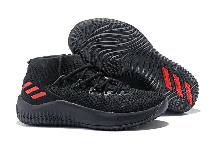 Adidas 2018 Dame 4 Basketball sneaker- Black/Red