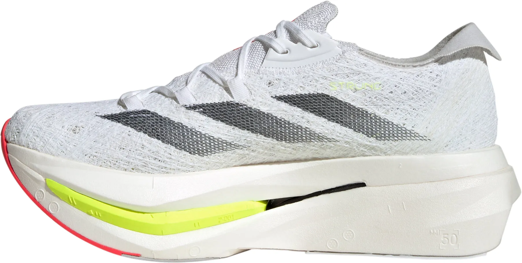 adidas Adizero Prime X 2.0 Strung Running Shoes - White