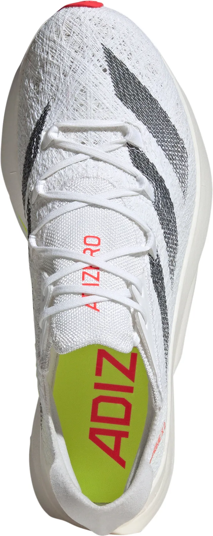 adidas Adizero Prime X 2.0 Strung Running Shoes - White