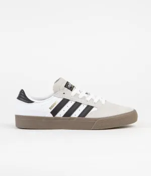 Adidas Busenitz Vulc II Shoes - FTWR White / Core Black / Gold Metallic