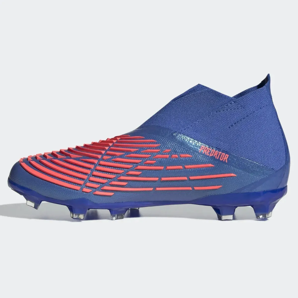 adidas JR Predator Edge   FG - Hi Res Blue-Turbo