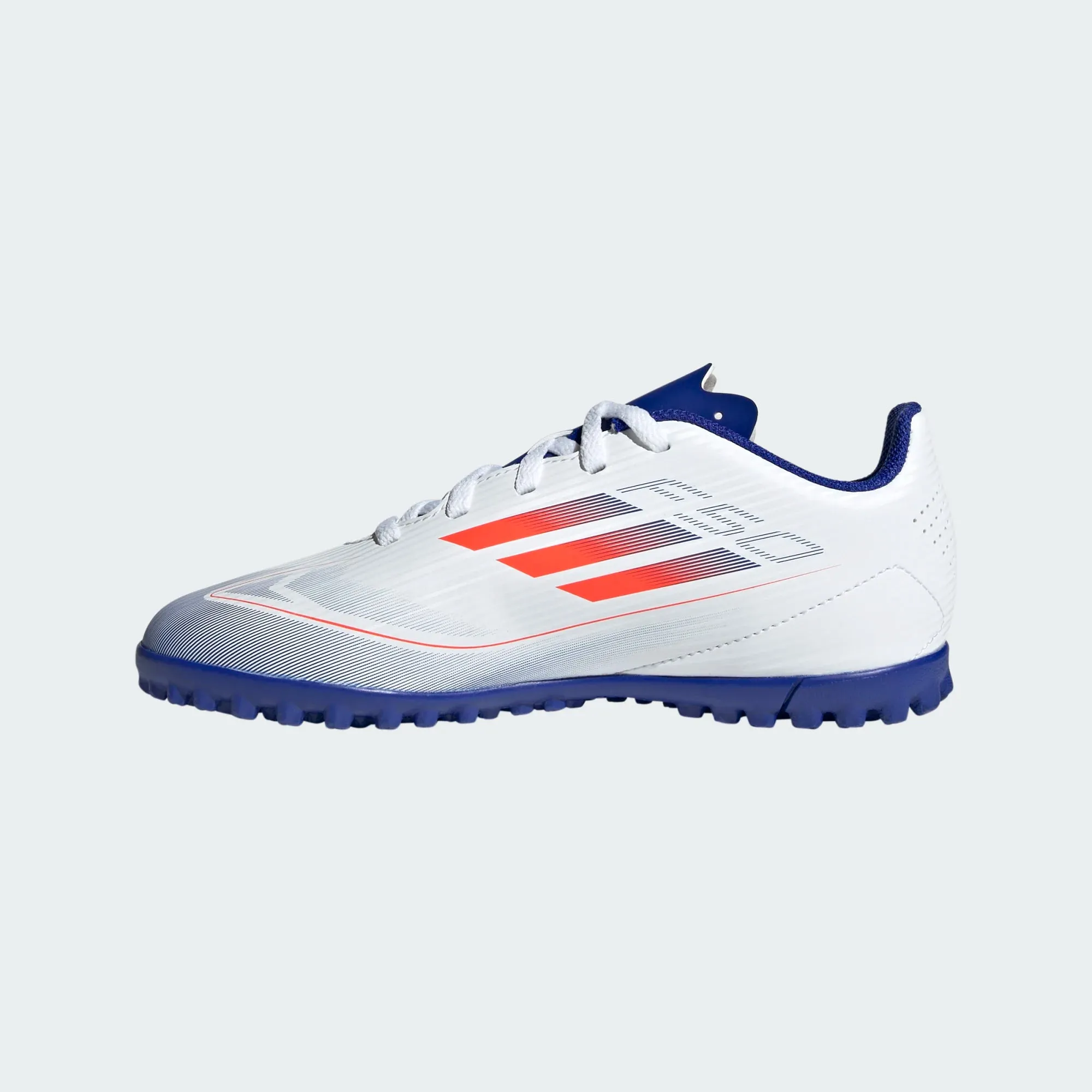 adidas Junior F50 Club Turf - White/Red/Blue