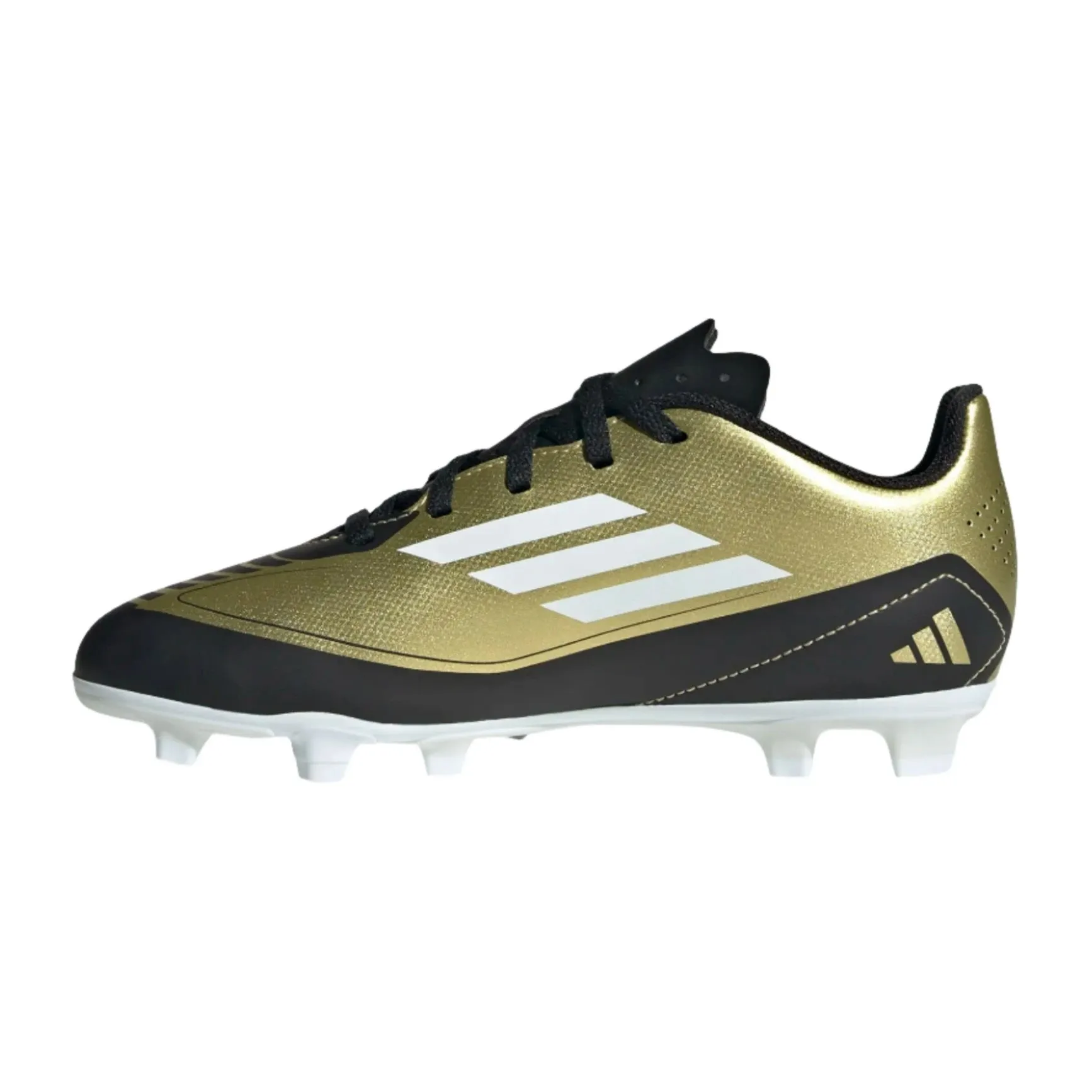 adidas Junior F50 Messi Club FG - Gold/White/Black