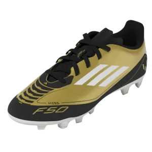 adidas Junior F50 Messi Club FG - Gold/White/Black