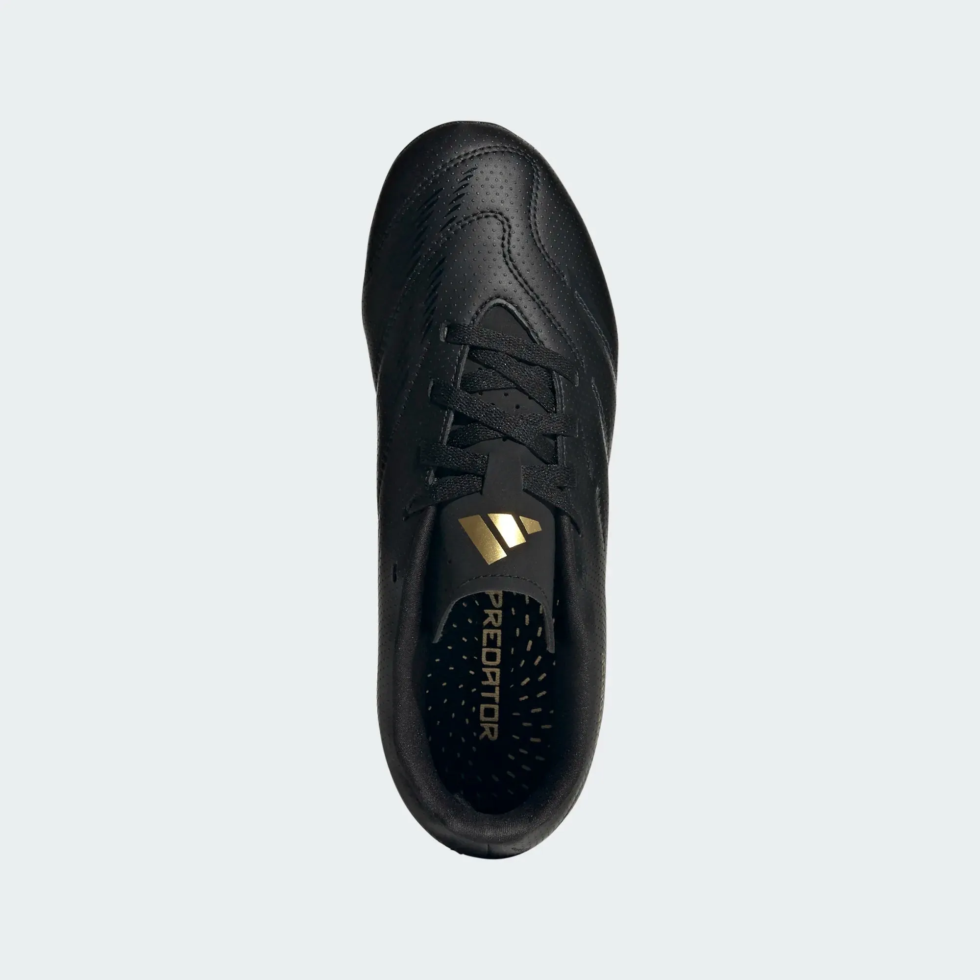 adidas Junior Predator Club FG - Black/Carbon/Gold