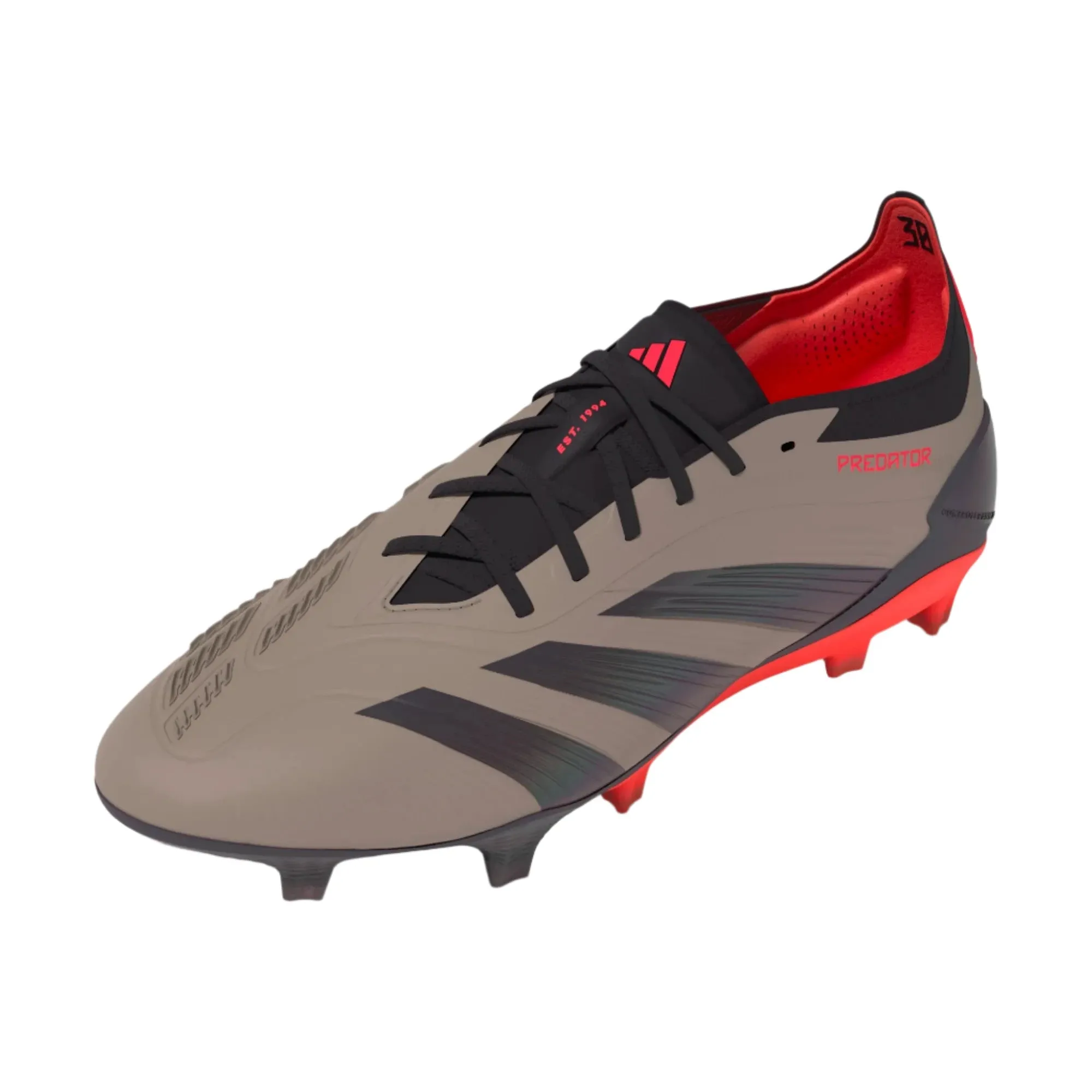 adidas Predator Elite FG - Platinum/Black/Carbon