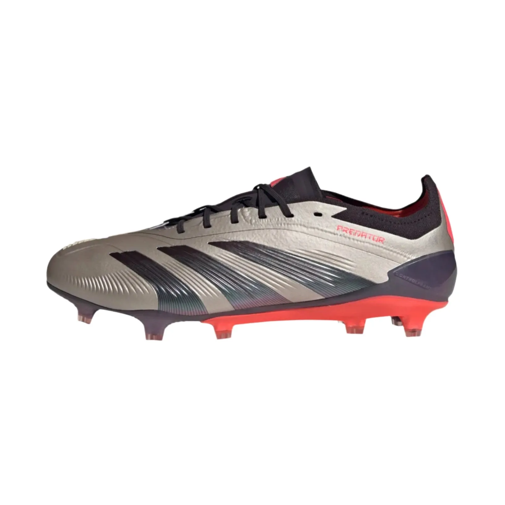 adidas Predator Elite FG - Platinum/Black/Carbon