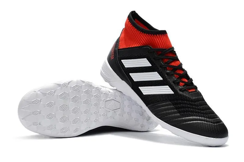 Adidas Predator Tango 18  TF Cleats Black/White/Red