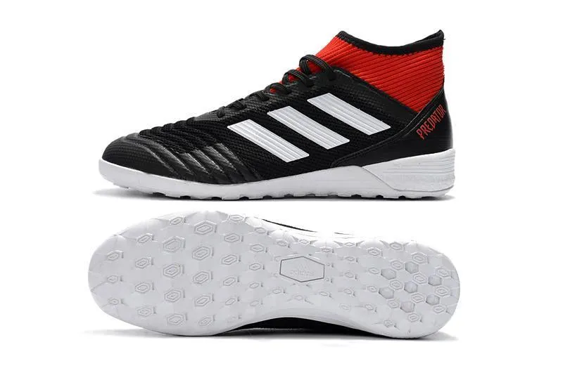 Adidas Predator Tango 18  TF Cleats Black/White/Red