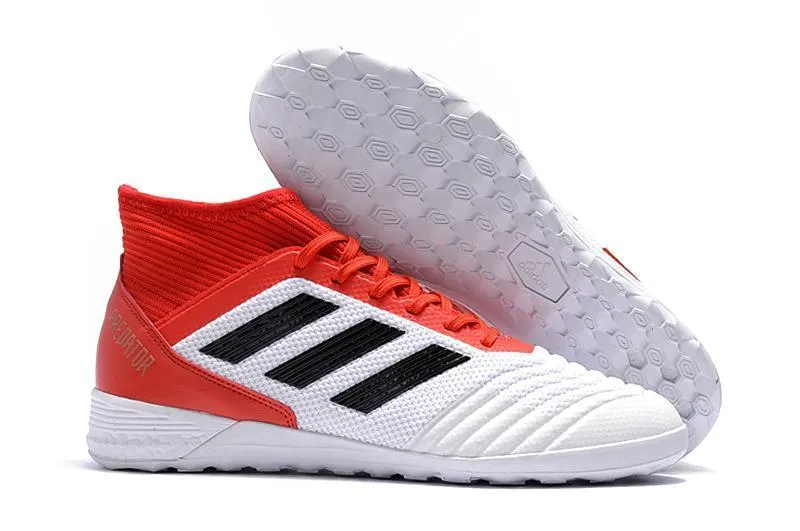 Adidas Predator Tango 18  TF Cleats Red/White/Black