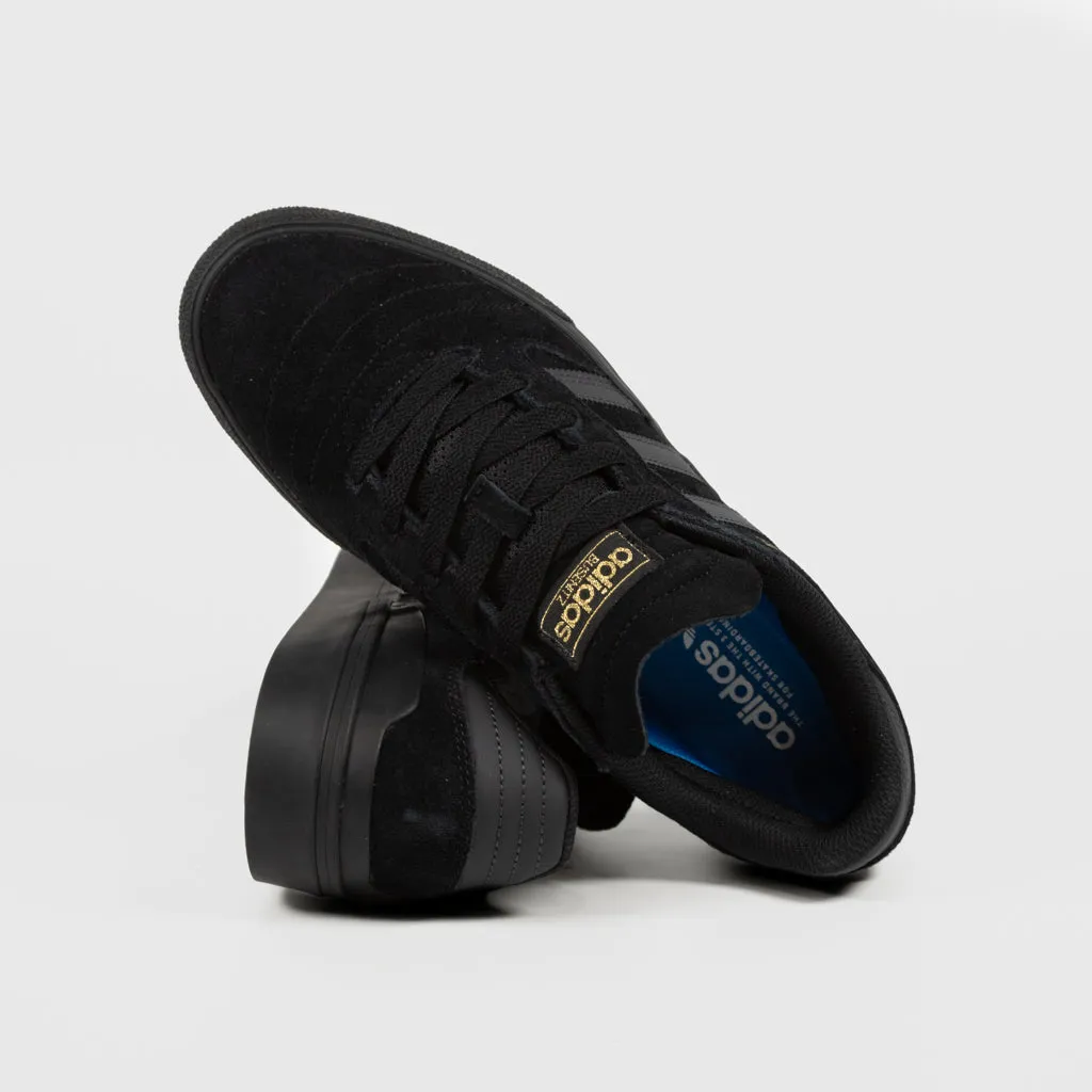 Adidas Skateboarding - Busenitz Vulc 2 Shoes - Core Black / Core Black / Gum