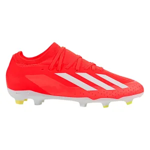 adidas X CrazyFast League FG Junior Firm Ground Soccer Cleat - Solar Red/White/Solar Yellow