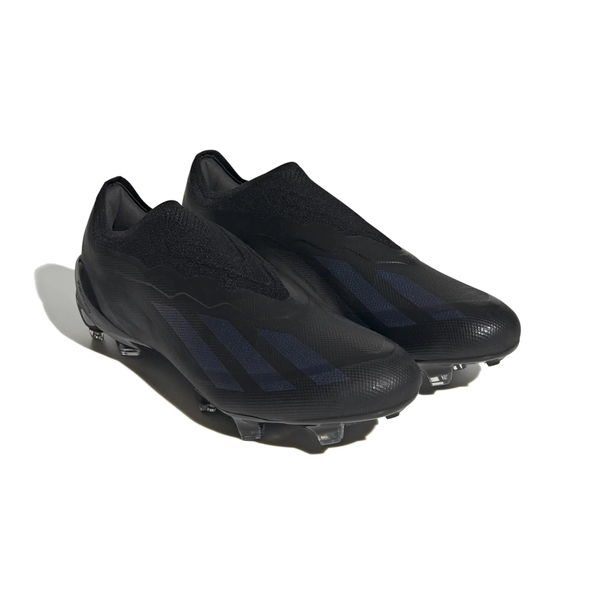 adidas X CrazyFast.1 Laceless FG Firm Ground Soccer Cleat - Black/Black