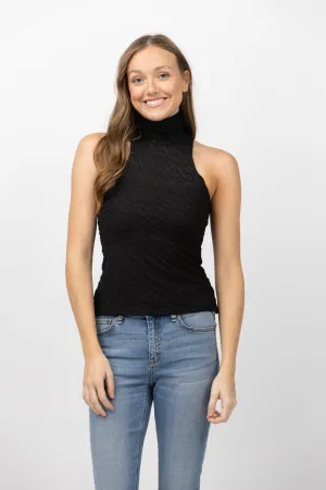 Amanda Uprichard Dielle Top in Black