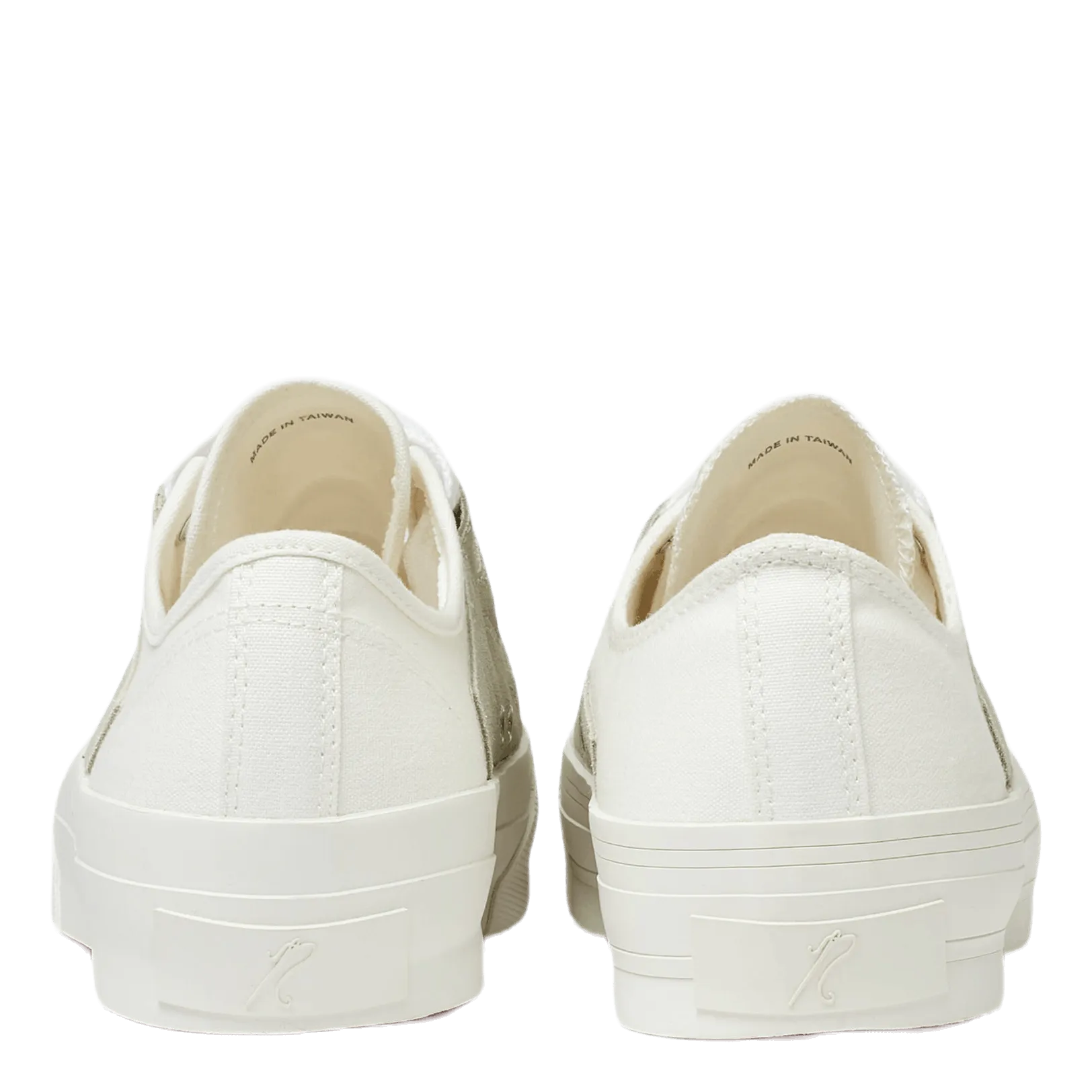 Asymmetric Ghillie Sneaker White