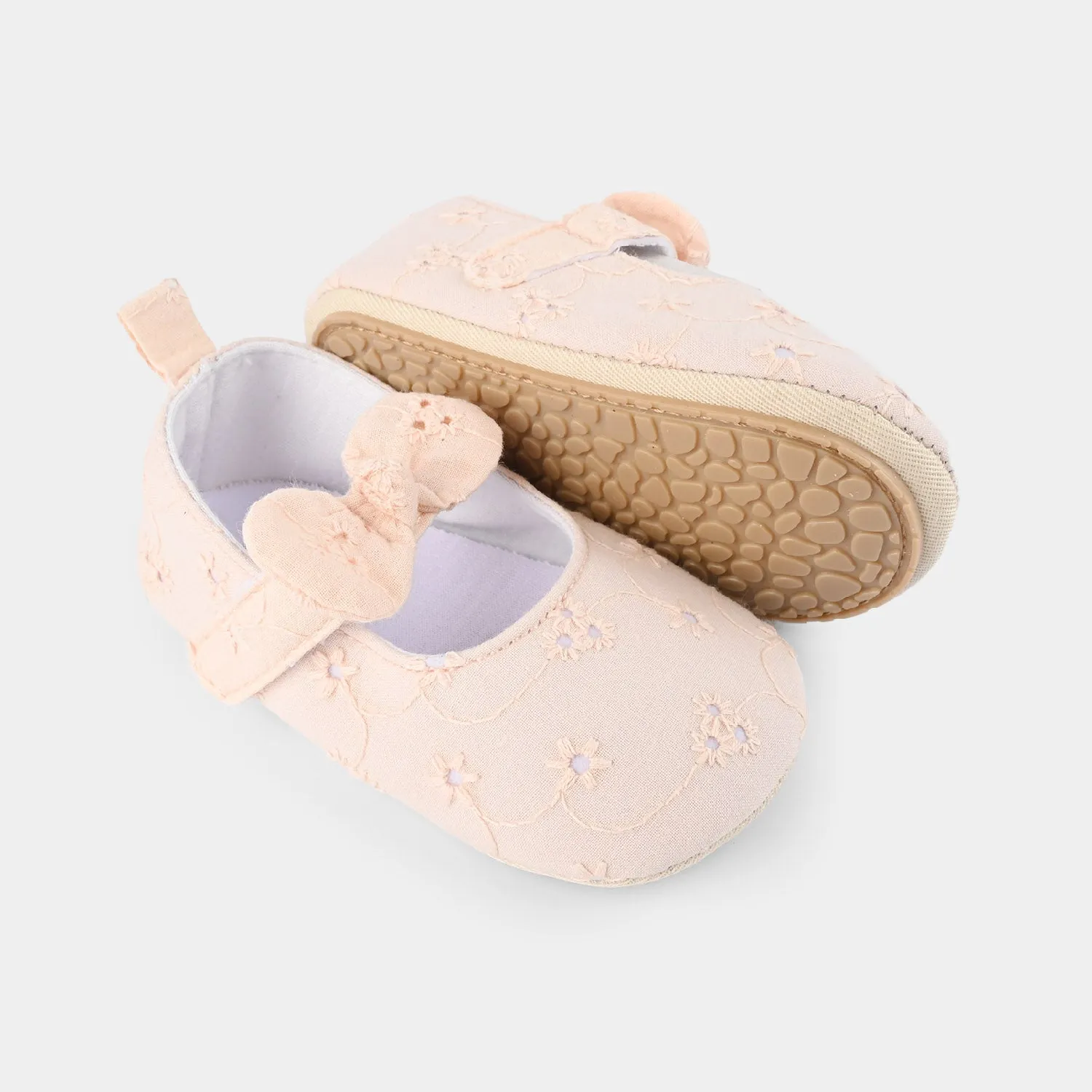 Baby Girls Shoes C-120-Cream