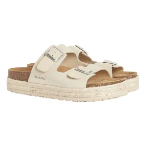 BARBOUR SANDGATE SANDAL PARCHMENT SUEDE LFO0701BE12