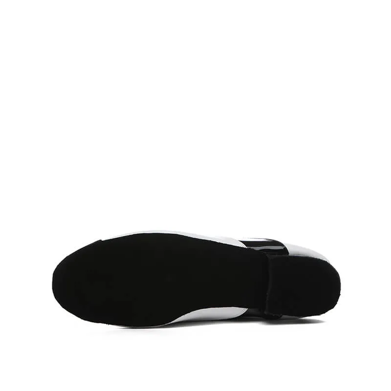 Black & White Performance Practice Dance Shoes