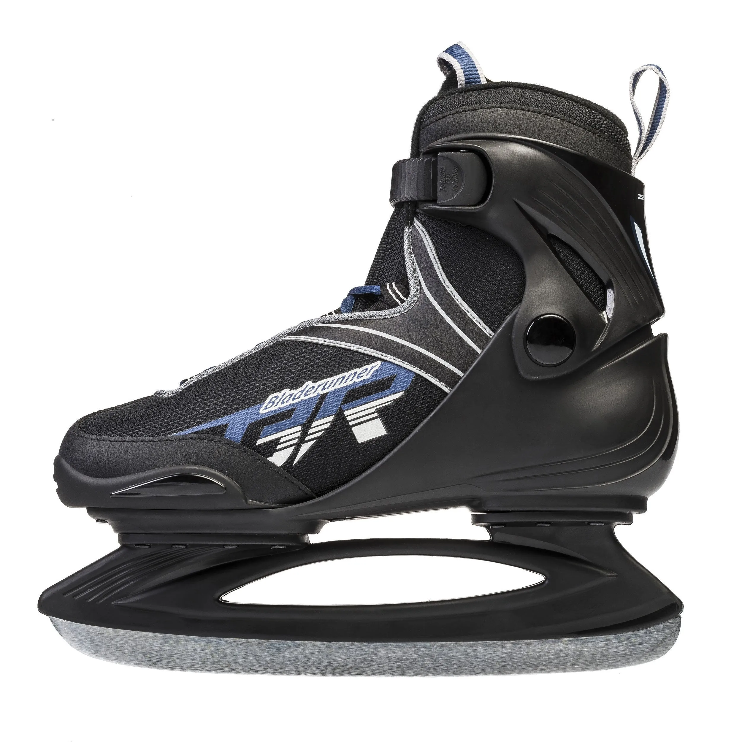 Bladerunner Zephyr Ice Skates- Black/Blue 2021