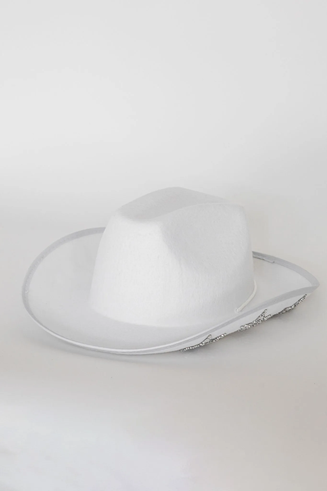 Bobby Rhinestone Star Cowboy Hat White