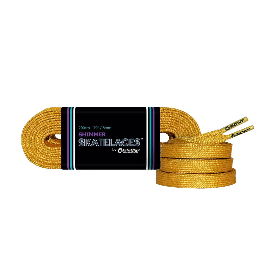 Bont Shimmer 8mm Laces - 275cm/108in