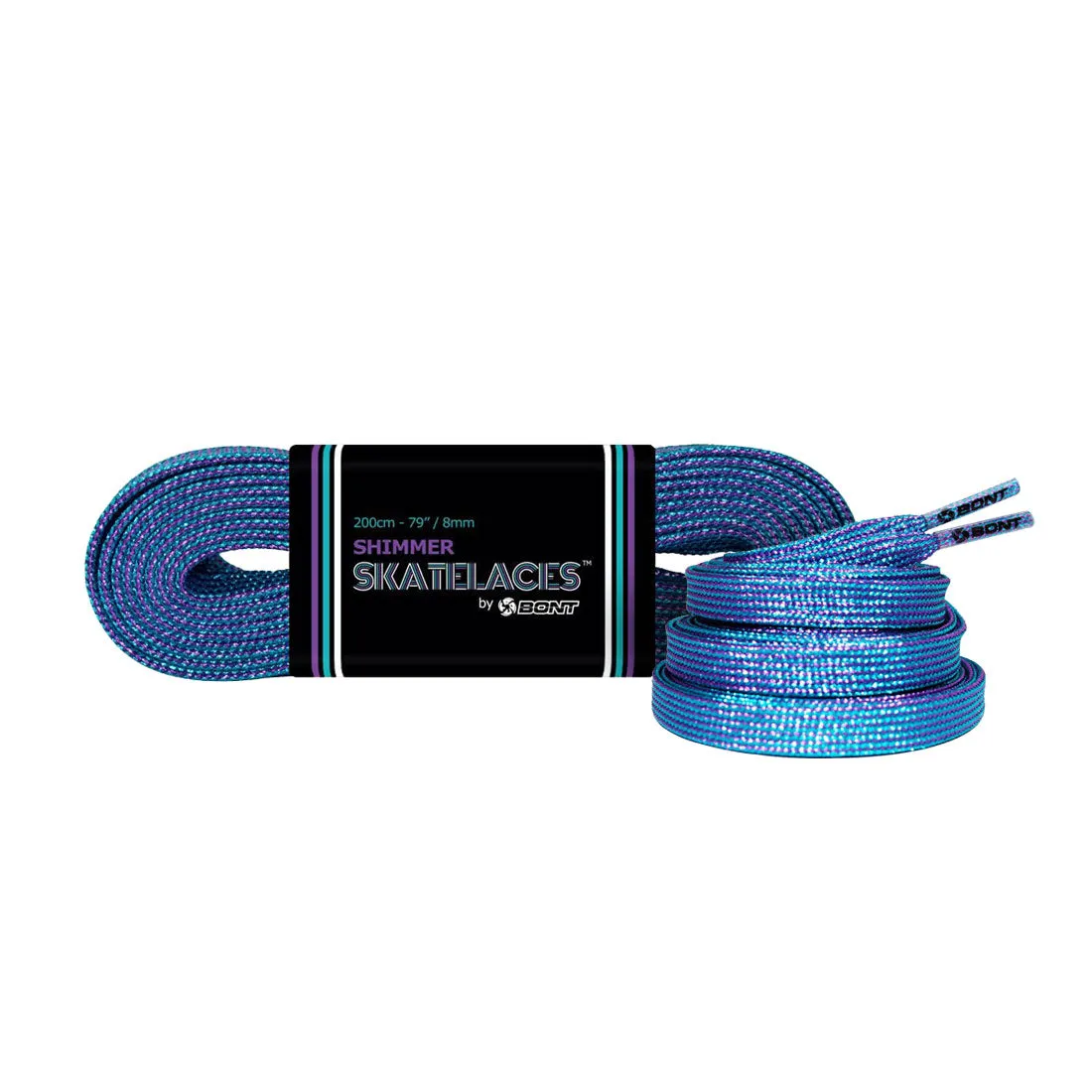 Bont Shimmer 8mm Laces - 275cm/108in