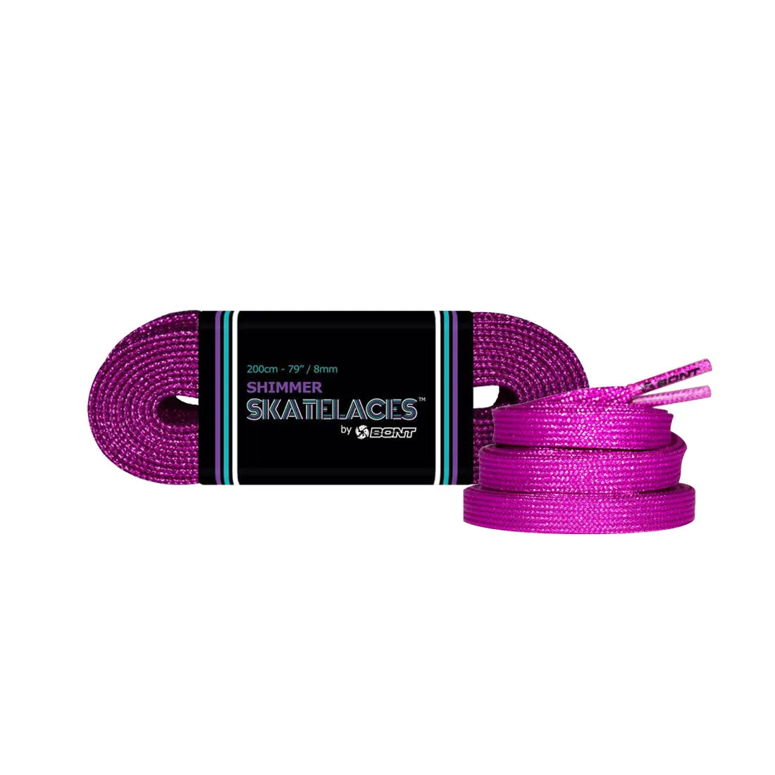 Bont Shimmer 8mm Laces - 275cm/108in