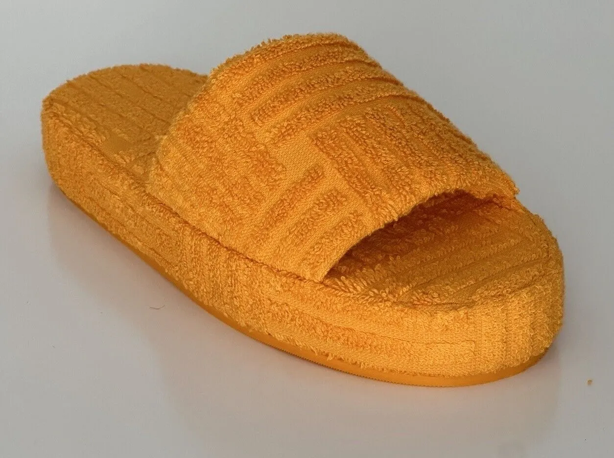 Bottega Veneta Womens Intrecciato Resort Sponge Slipper Yellow 10 US 659139 $600