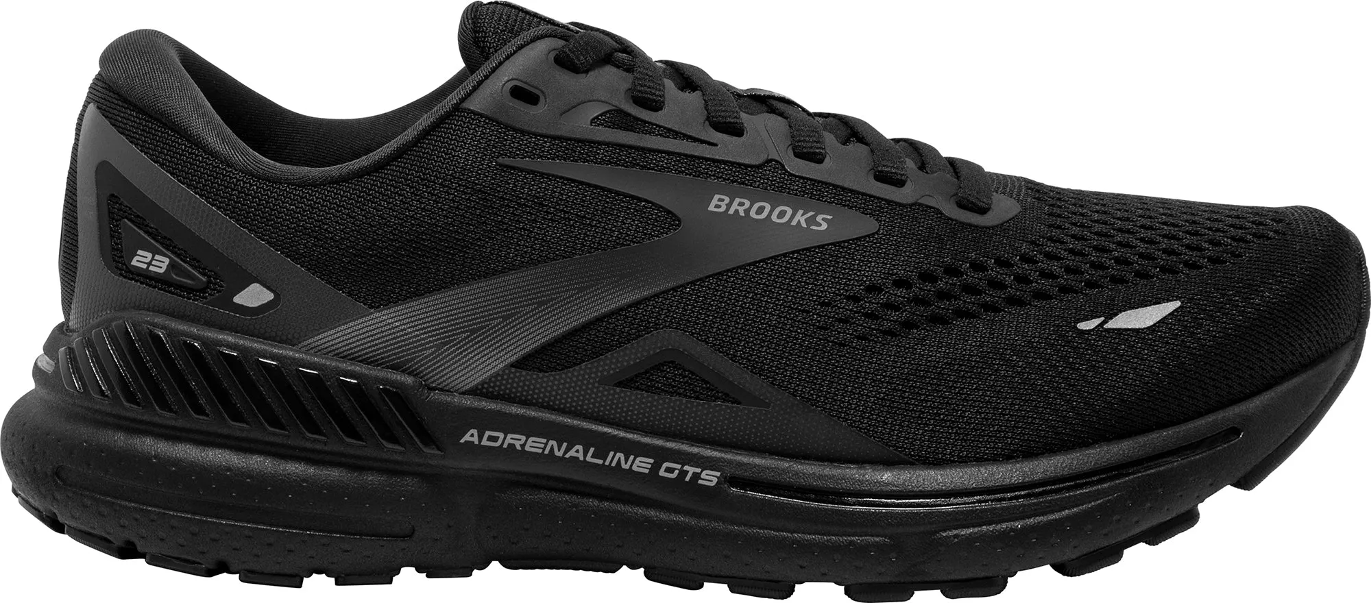 Brooks Adrenaline GTS 23 WIDE FIT (4E) Mens Running Shoes - Black