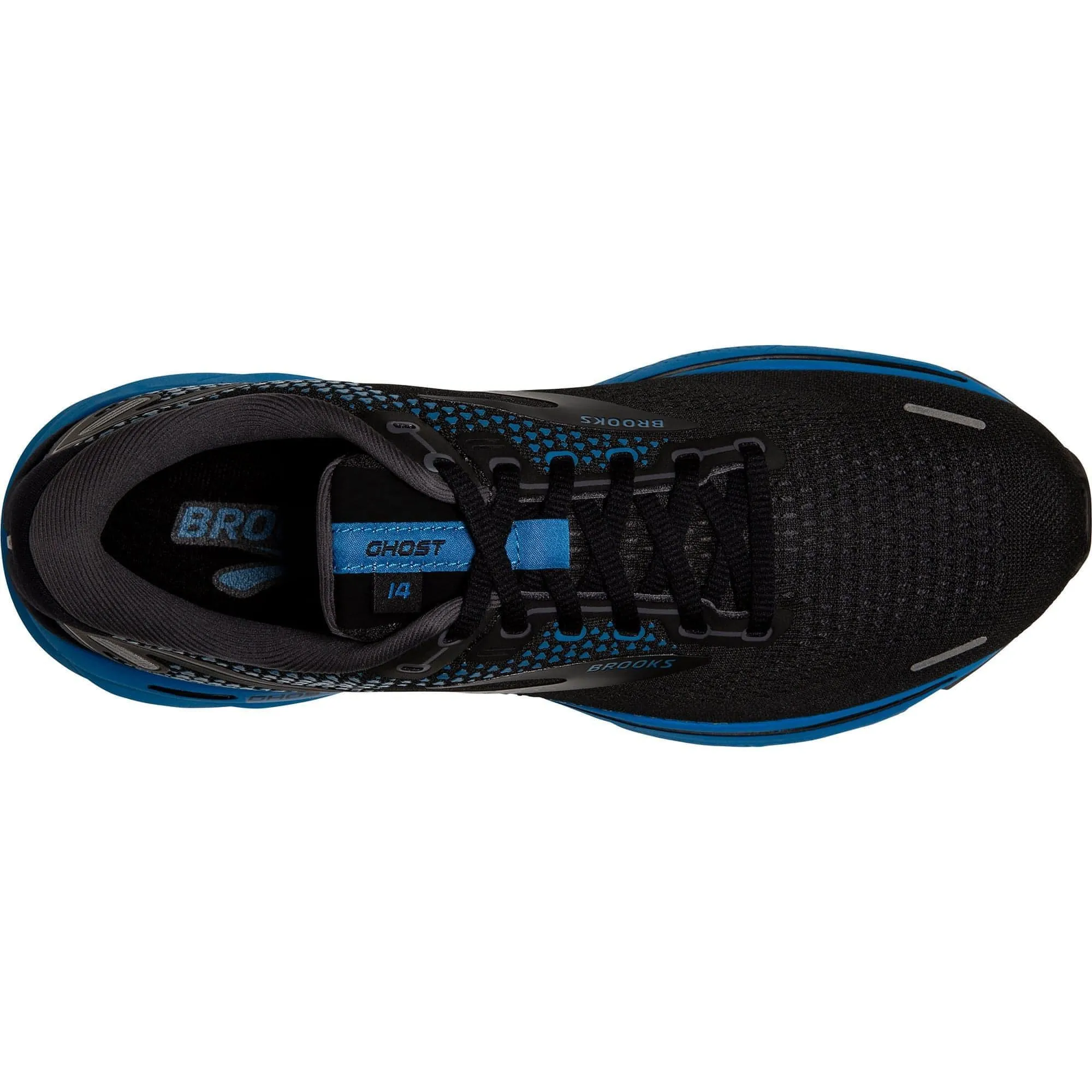 Brooks Ghost 14 Mens Running Shoes - Black