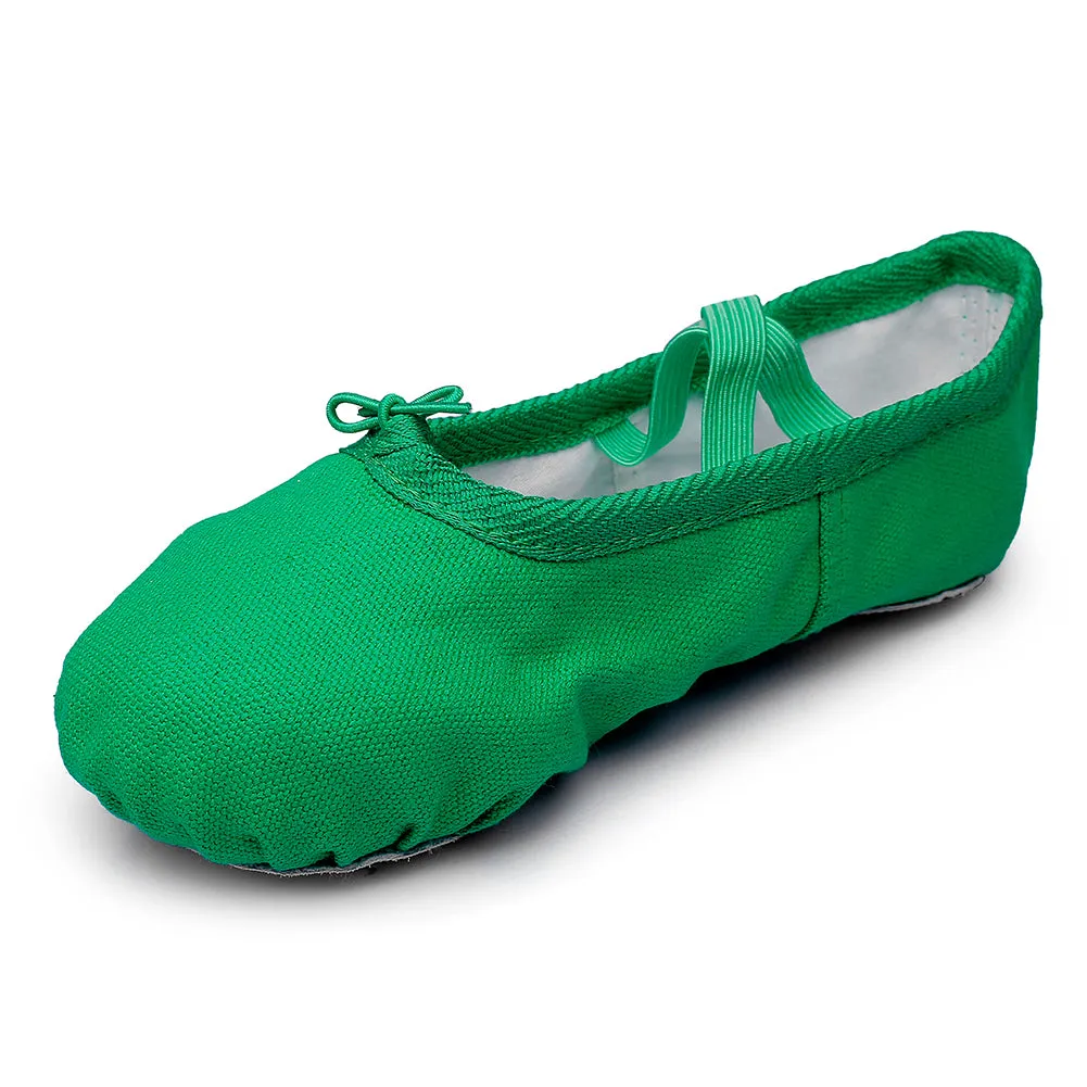 Canvas Slip on Ballet Dancing Yoga Practice Flats