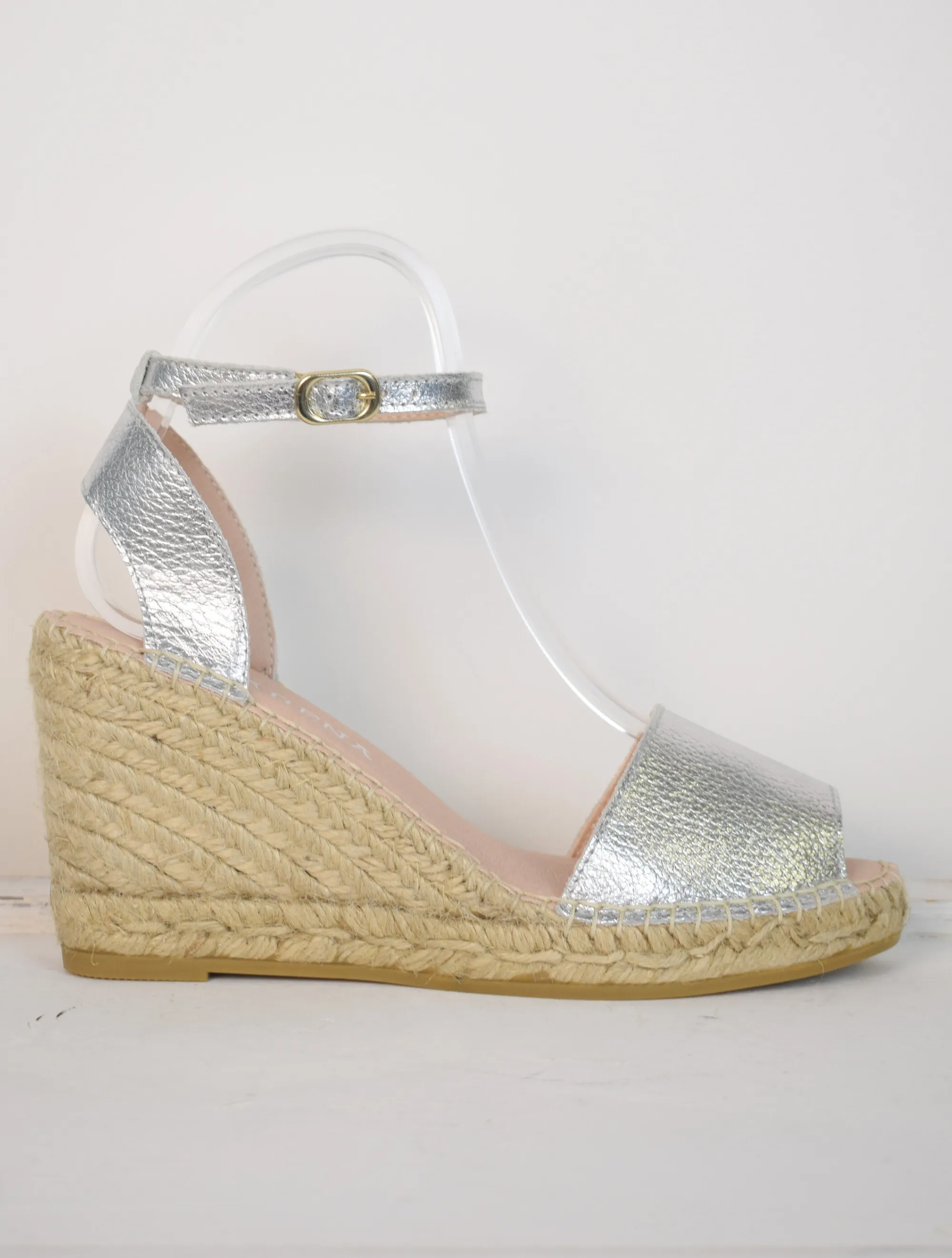 Carla Espadrille Silver