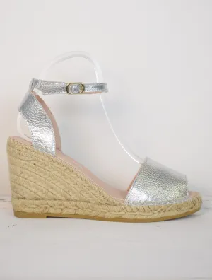 Carla Espadrille Silver