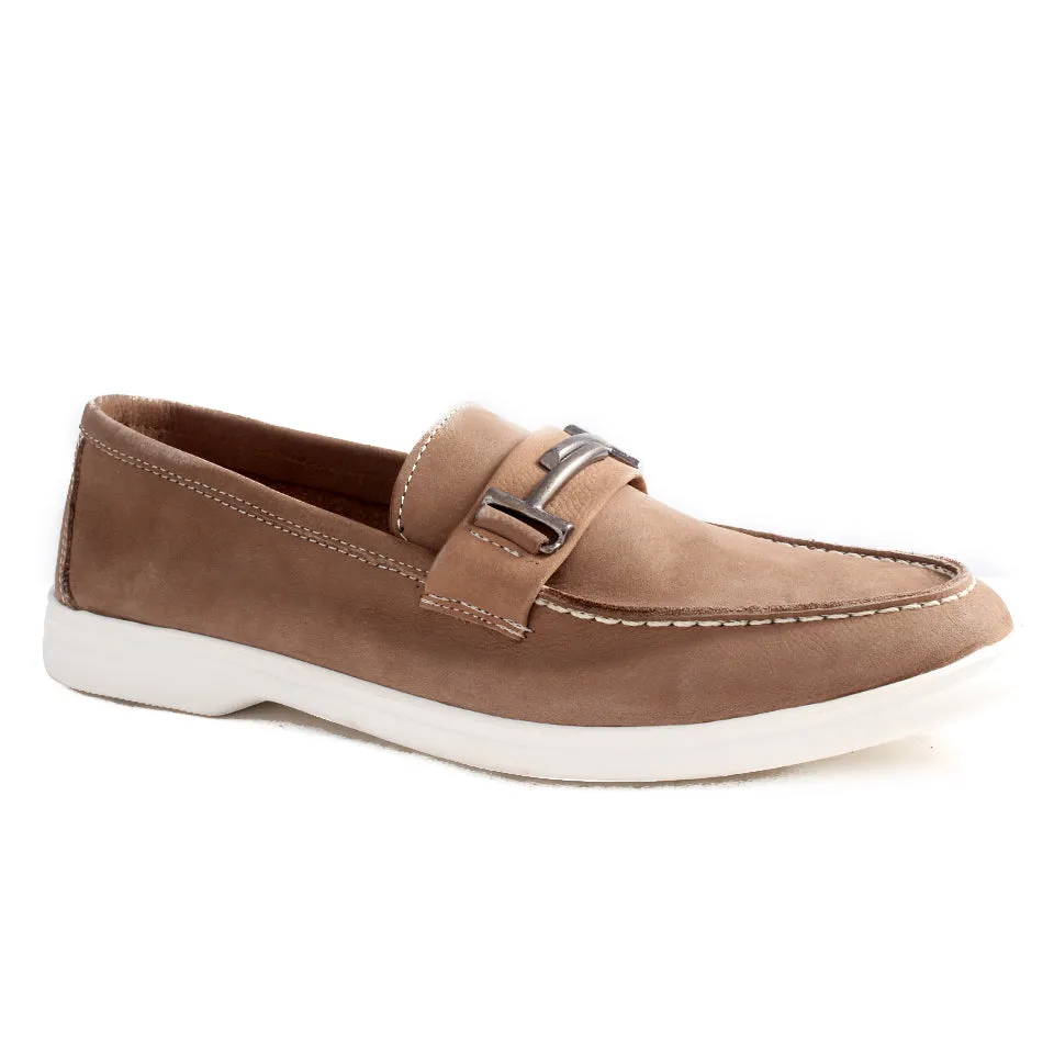 casual topsider shoes /beige / made in Turkey -7785