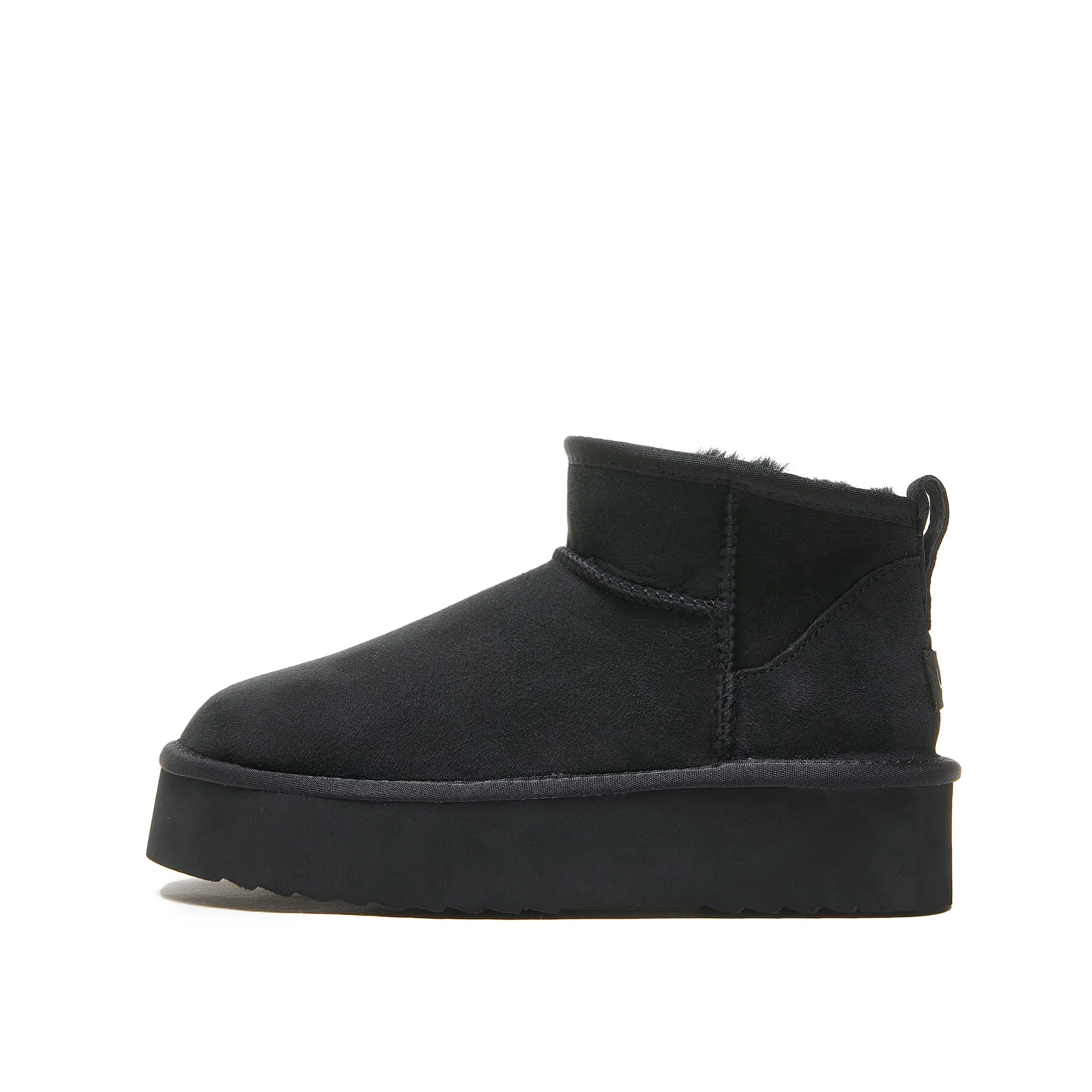 Classic Ultra Mini Platform Ugg - 4cm High Platform Short Boot - 100% A-Grade Double Face Australian Sheepskin