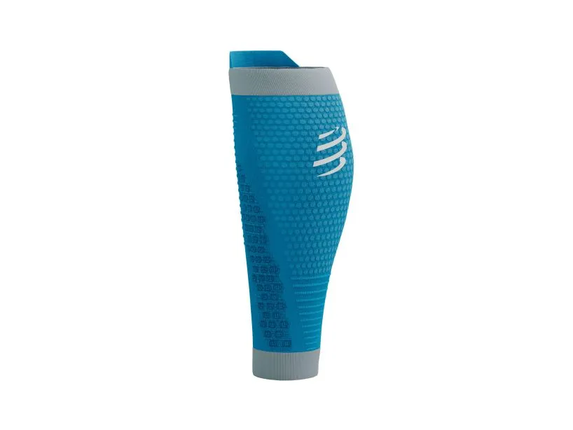 Compressport R2 3.0 Calf Guard - Hawaiian Ocean/Alloy