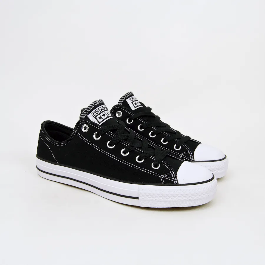 Converse Cons - CTAS Pro OX Shoes - Black / Black / White