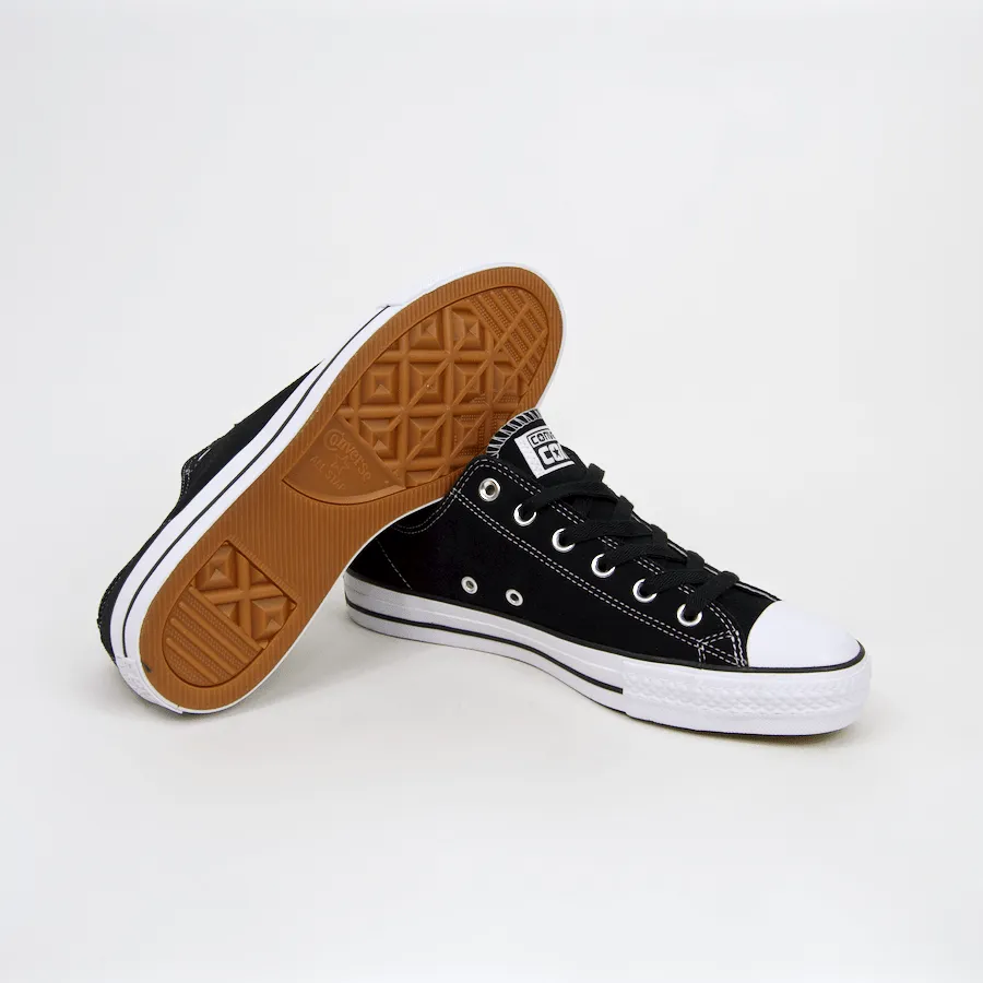 Converse Cons - CTAS Pro OX Shoes - Black / Black / White