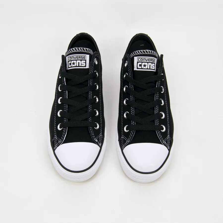 Converse Cons - CTAS Pro OX Shoes - Black / Black / White