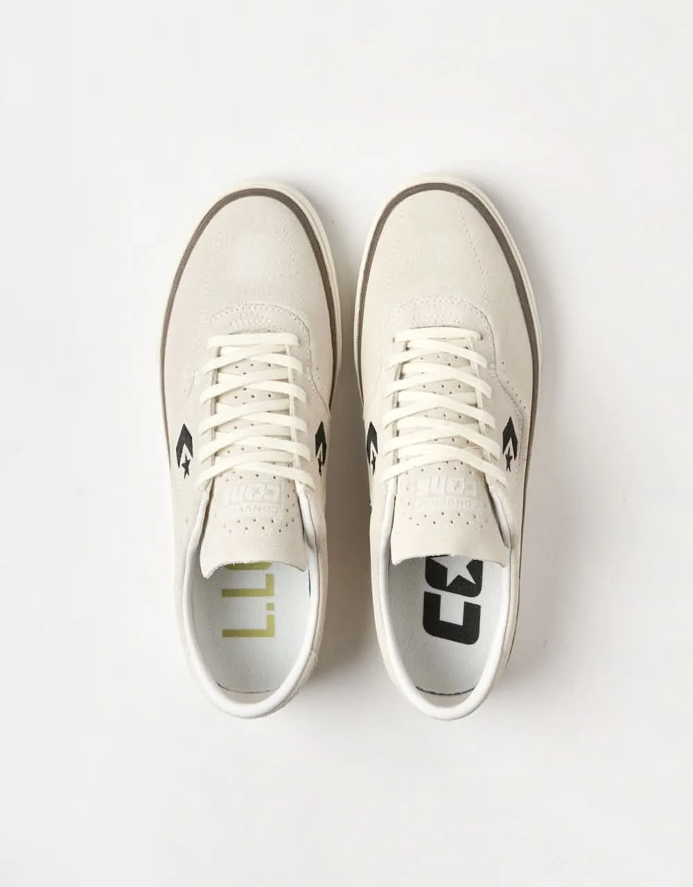 Converse Louie Lopez Pro Skate Shoes - Egret/Black/Egret