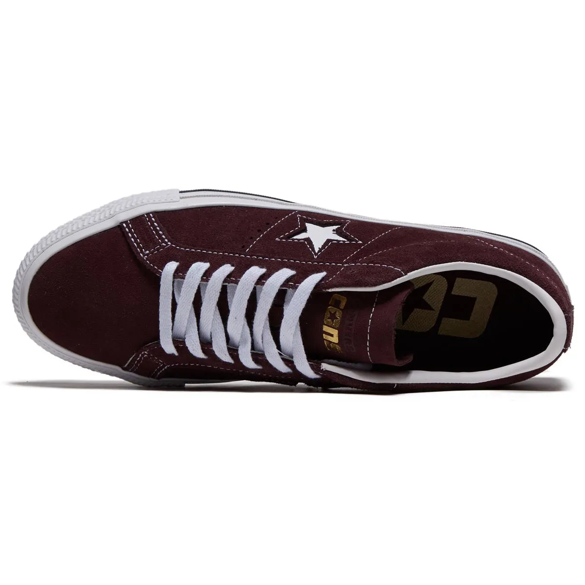 Converse One Star Pro Shoes - Bloodstone/White/Black