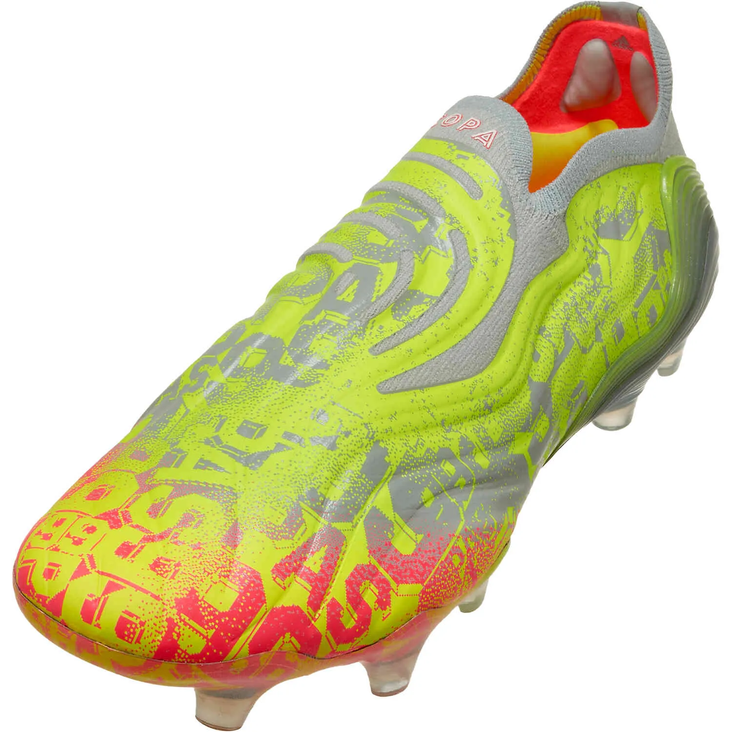 Copa Sense  Firm Ground Soccer Cleat - Clear Onix/White/Solar Yellow