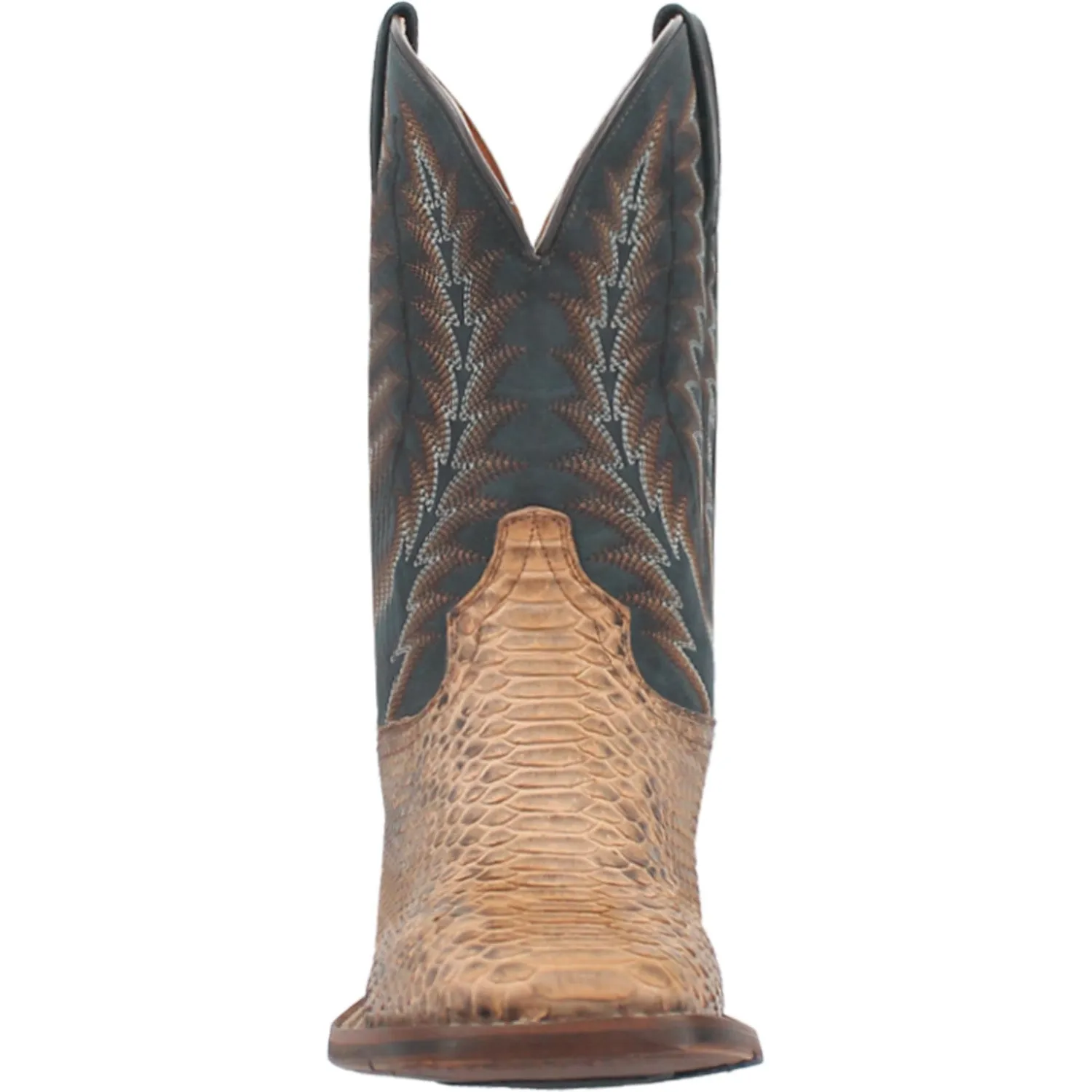 Dan Post Mens Templeton Beige Python Cowboy Boots