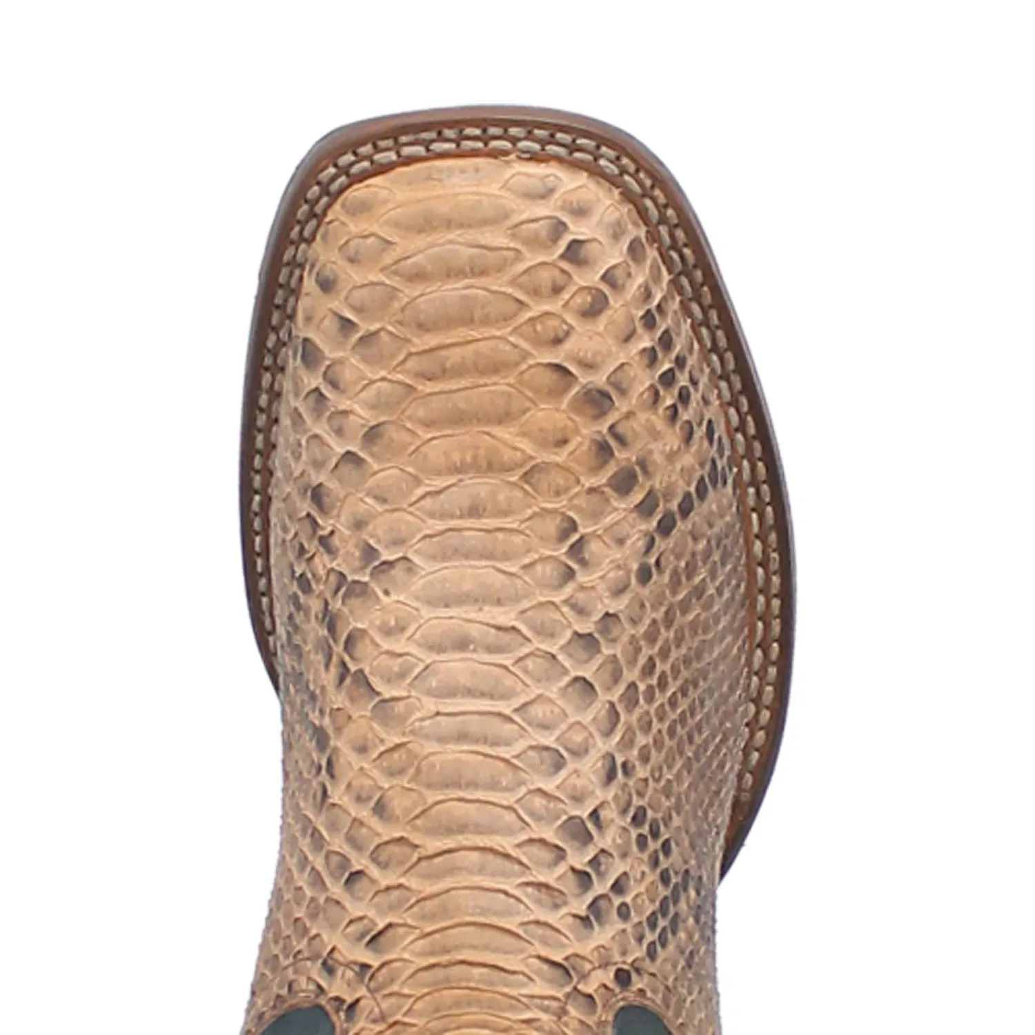 Dan Post Mens Templeton Beige Python Cowboy Boots