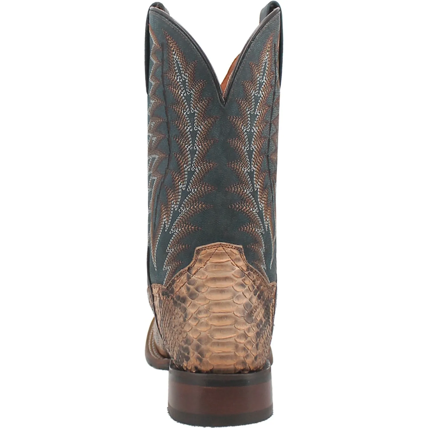 Dan Post Mens Templeton Beige Python Cowboy Boots