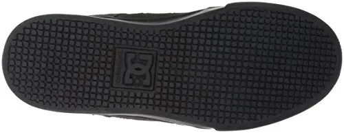 DC boys Pure High-top Ev Skate Shoe, Black/Black/Black, 5.5 Big Kid US