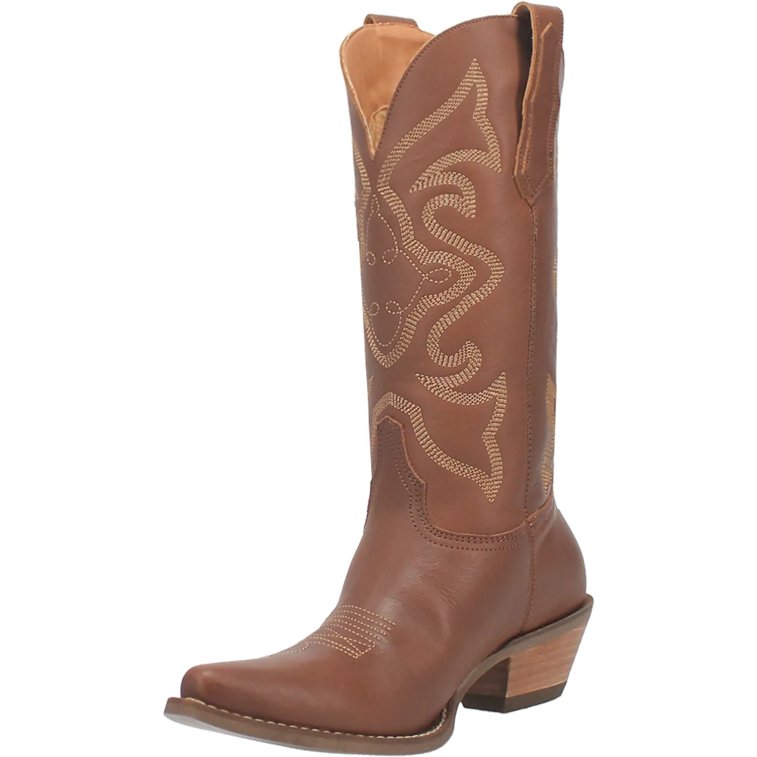 Dingo Womens Out West Brown Suede Cowboy Boots