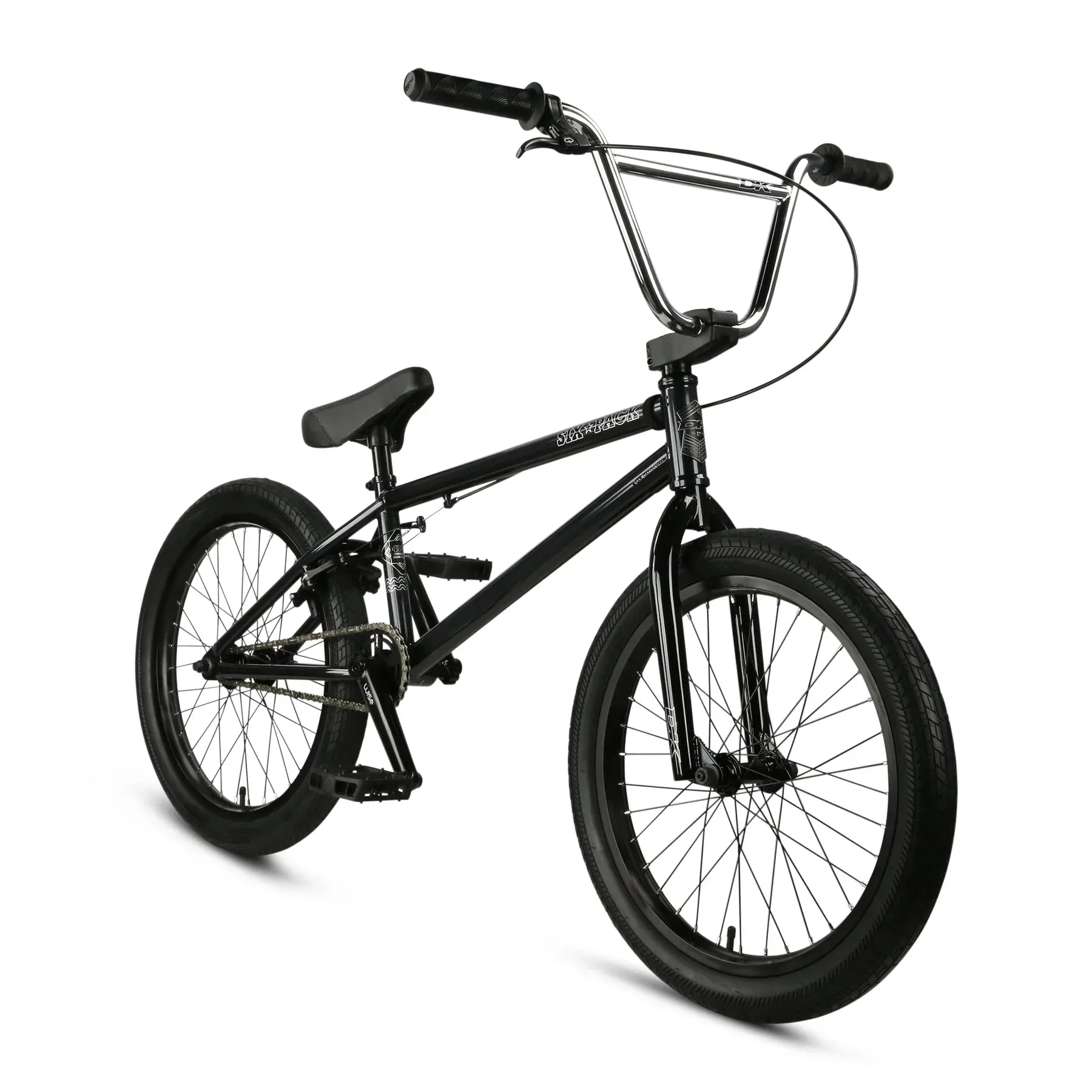 DK Six Pack 20″ Complete BMX Bike - Gunmetal