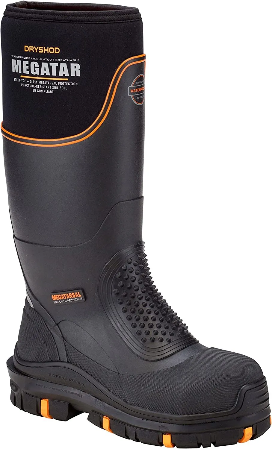 Dryshod Men's Megatar Met Guard Steel Toe Work Boot